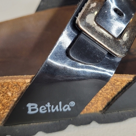 Betula by Birkenstock Patent-Finish Sandal -  Size 4.5 - Picture 9 of 13